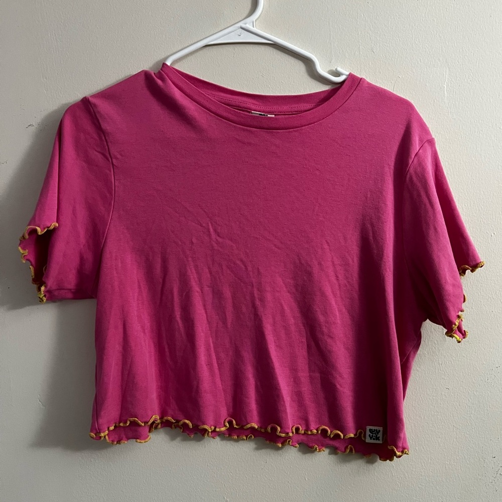 Lucy & Yak crop tees